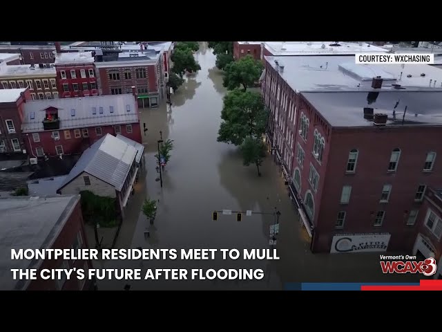 Montpelier residents meet to mull the city's future after flooding