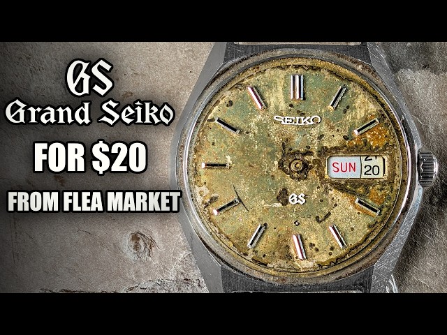 Flea Market Jackpot: Restoring a $20 Grand Seiko to one worth $1,000