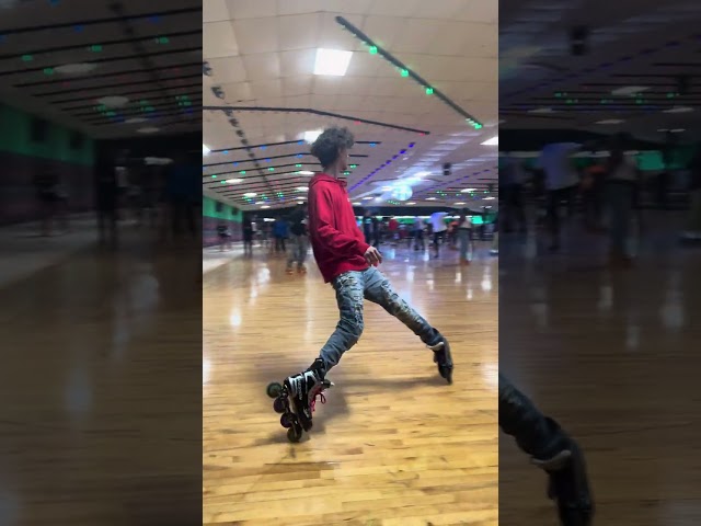 Skater is doing an impressive combo!