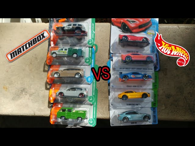 Hot Wheels vs. Matchbox you decide