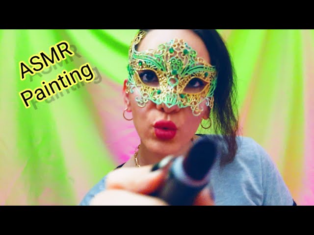 ASMR Painting and Mouth Sounds: The Ultimate Relaxation and Sleep Aid | ASMR mouth sounds