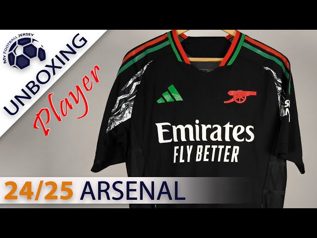 Arsenal Away Jersey 24/25 Calafiori (Kotofanss) Player Version Unboxing Review