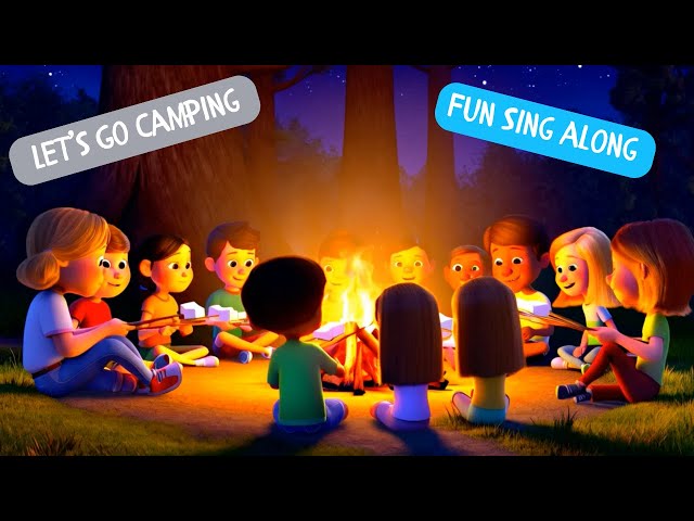 Let’s Go Camping! ⛺🌟 | Fun Kids Song About Camping Adventures