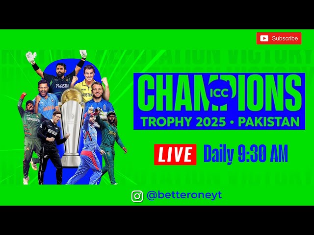 IND vs BAN Champions Trophy 2025 - LIVE MATCH cricket shorts live india