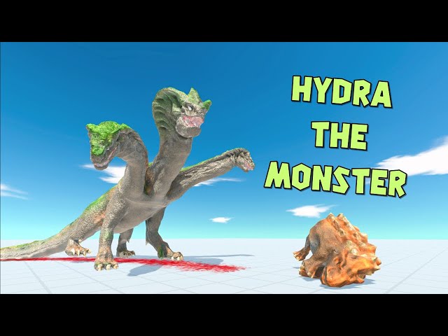 NEW MONSTER! HYDRA vs ALL Units | Animal Revolt Battle Simulator