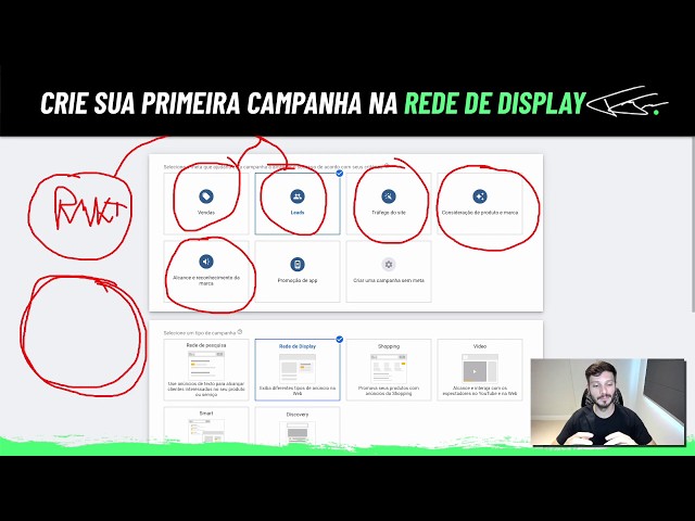 CRIE SUA 1° CAMPANHA NA REDE DE DISPLAY NO GOOGLE ADS