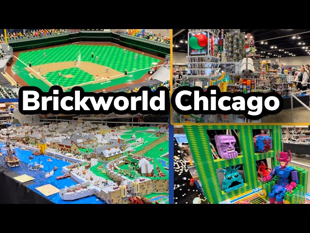 Every LEGO Display At Brickworld Chicago 2023