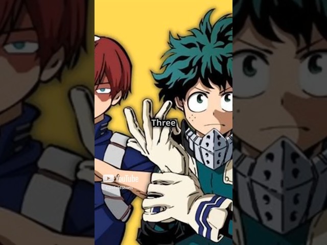 Deku vs Bakugo vs Todoroki, Who’s the Strongest