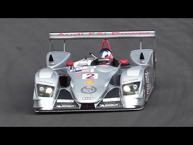 2004-2006 Audi R8 LMP V8 FSI Sound: Accelerations & Fly Bys at Imola & Nürburgring!