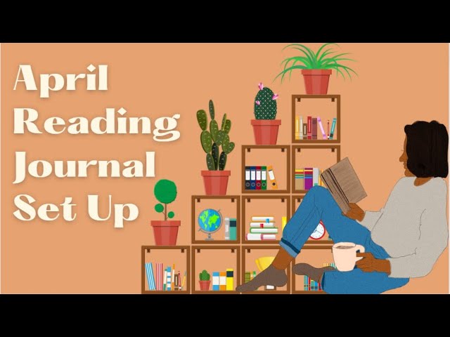 April Reading Journal Set Up