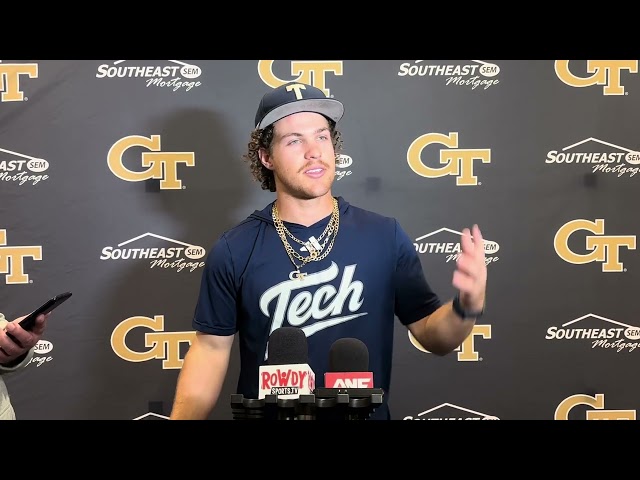 GT BASE: Drew Burress Media Availability (Feb. 12, 2025)