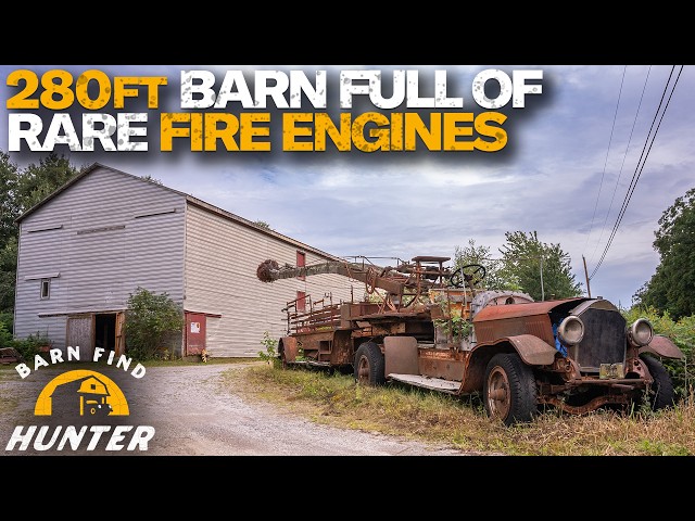 The Fire Engines that Saved our Cities & Why they are Disappearing | Barn Find Hunter