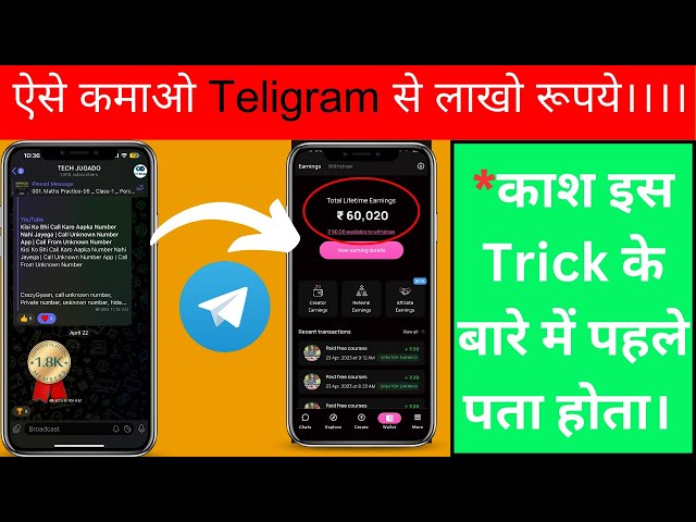 telegram se paise kaise kamaye |How To Earn Money From Telegram Channel | Telegram earning 2023