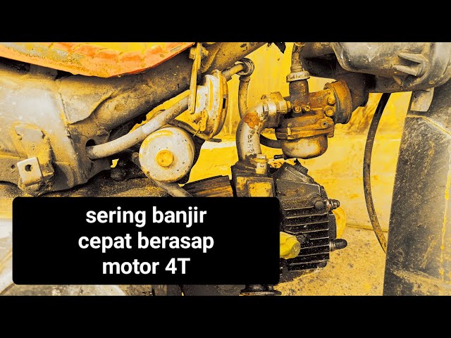 Satu Minggu sudah di oversive motor berasap ulang  //kabulator diperbaiki//banjir lagi.