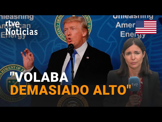 EE.UU.: TRUMP apunta que el HELICÓPTERO BLACK HAWK "VOLABA DEMASIADO ALTO" | RTVE Noticias