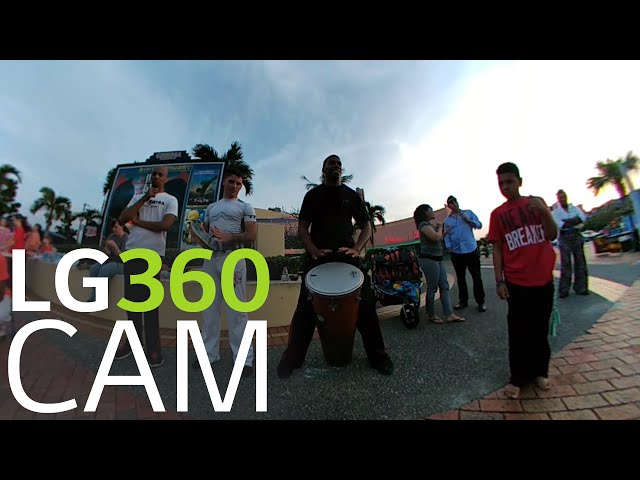 3D Spatial Audio : Capoeira Drum Rhythms (360 Video)