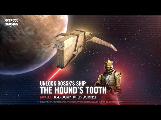 Star Wars: Galaxy of Heroes - Bossk's Hound's Tooth Has Arrived