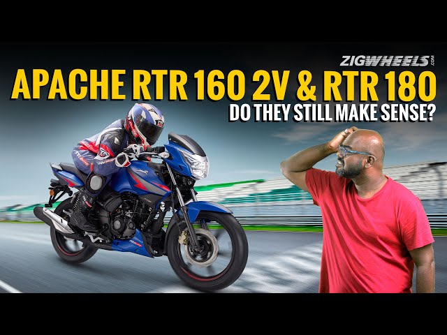 TVS Apache RTR 160 2V & RTR 180 | ZigFF | The OG Apaches