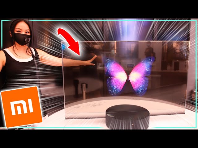 TRANSPARENT TV!! Xiaomi Mi Tv LUX looks like something from a movie!