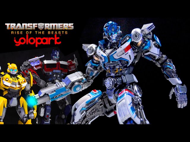 MIRAGE! Stop Motion Build & Showcase |  Rise of the Beasts Animation | Yolopark AMK Pro |