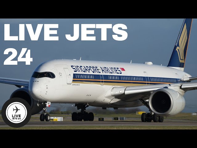 🔴Manchester Airport live - Close Up Arrivals & Departures