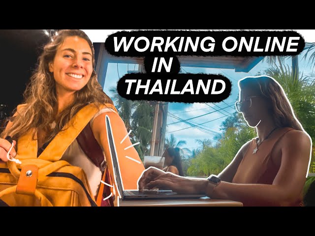 Working Online in Thailand 👩🏻‍💻🌴 The Realities + Advice for Aspiring Digital Nomads