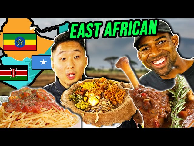 Kenyan VS Ethiopian VS Somali Food! (East African Street Food & Restaurants)