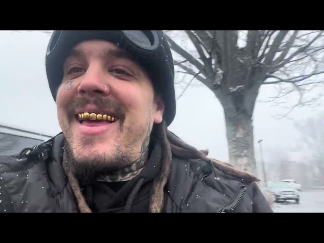 Van life in the dmv in a blizzard!!!!!!!!