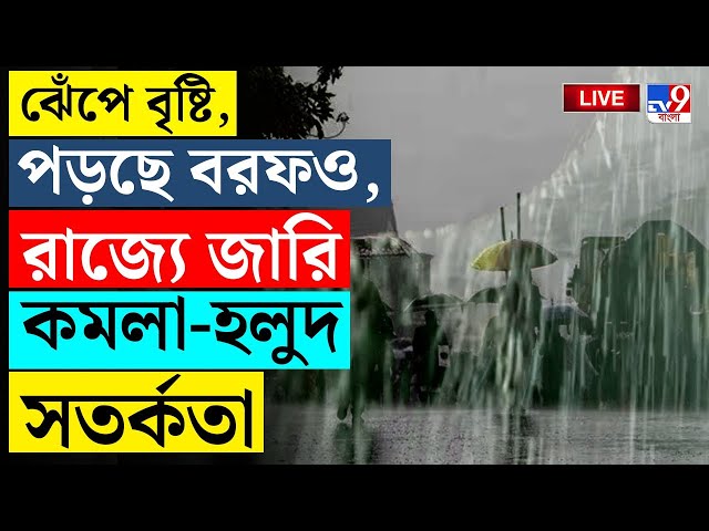 BIG BREAKING | WEATHER LIVE | জেলায়-জেলায় মুষলধারে বৃষ্টি | RAIN | WEATHER | KOLKATA | #TV9D