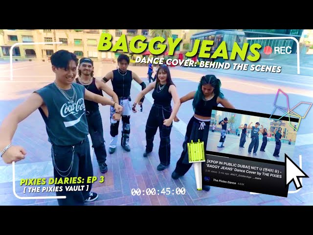 [VLOG] 🔓 The Pixies Vault: Baggy Jeans Dance Cover BEHIND THE SCENES 🎥 | Pixies Diary 💌 ep. 3