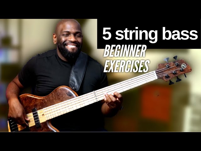 5 String Bass Guitar | 4 Exercises for Beginners