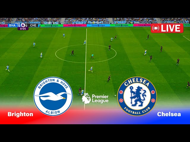 🔴LIVE : BRIGHTON vs CHELSEA - English Premier League 24/25 | Full Match Football | PES 21 Game