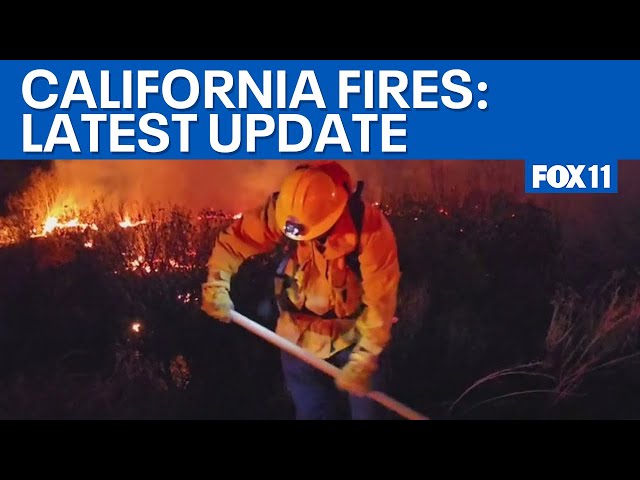 California Fires: Latest on firefight across LA County