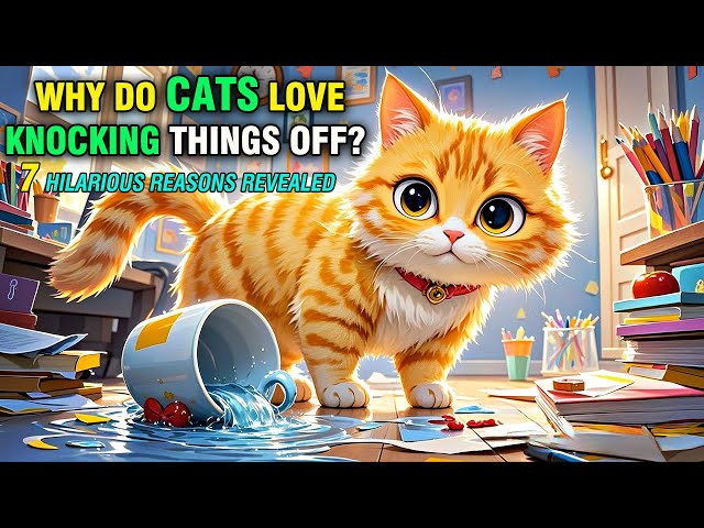 Why Do Cats Push Things Off Tables? 7 Hilarious Reasons Revealed