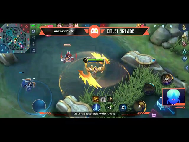 Veja a minha live de Mobile Legends: Bang Bang na Omlet Arcade!