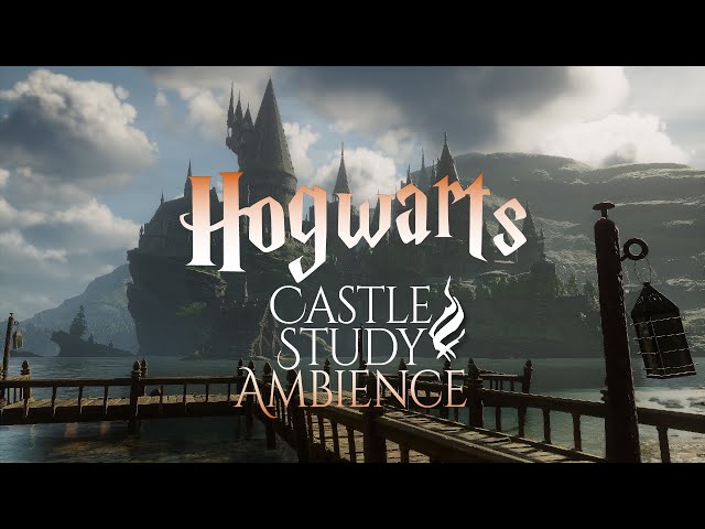 Hogwarts Castle Study Ambience | Harry Potter | Hogwarts Legacy | Music and Ambience