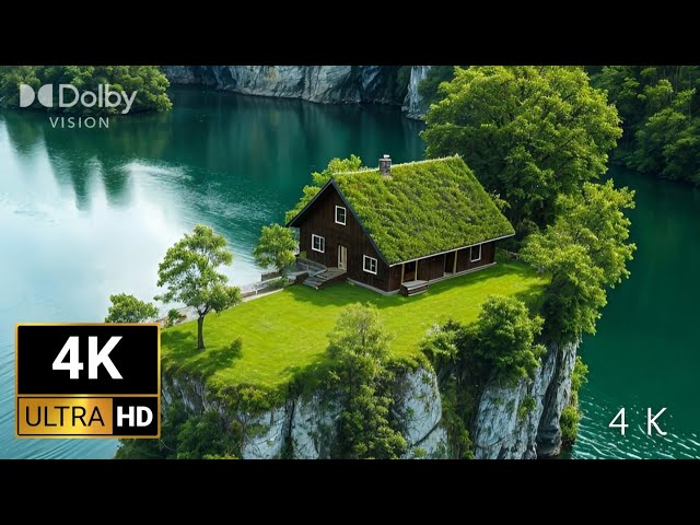 Fantastic Places Around the World | #4K HDR Scenic Views 60fps + #Relaxing Music