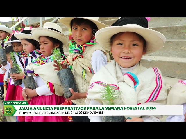 JAUJA SE PREPARA PARA LA SEMANA FORESTAL 2024