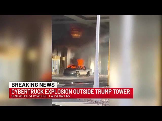 FBI determining if Cybertruck explosion outside Trump Tower that killed 1 was 'act of terrorism'