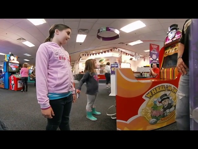 Cashing in the Prize Tickets at Chuck E. Cheese's | VREyes.Vision™ 360°