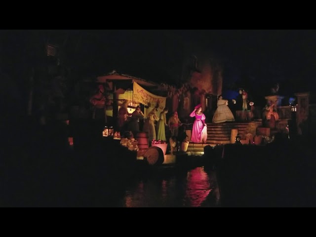 Last time to see the Red Head Wench Bride Auction Pirates of the Caribbean ride