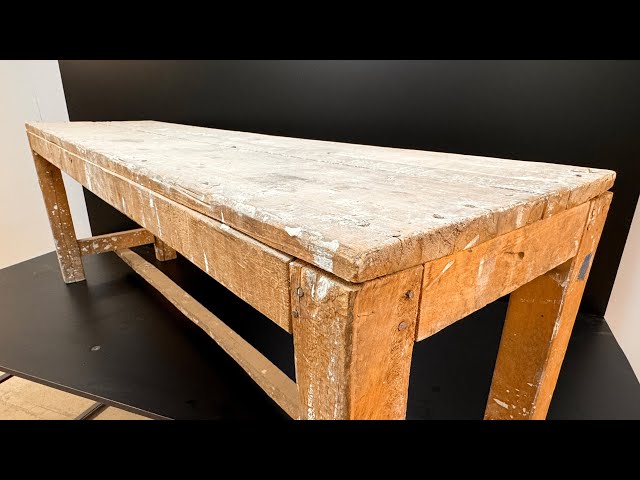 RESTORATION and RENOVATION of the MEMORY of 13YEARS- Restoration of the bench- FURNITURE RESTORATION