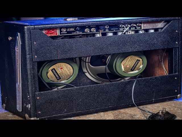 Vintage Fender amplifiers - 1965 FENDER PRO REVERB BLACKFACE