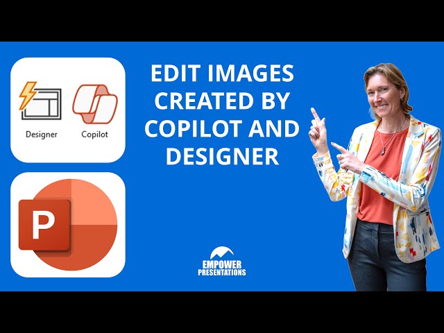 How to Edit Images Created with Designer in PowerPoint