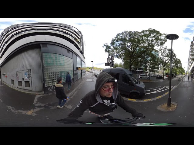 Matt Rides Paris 360 VR injected 4k 50p