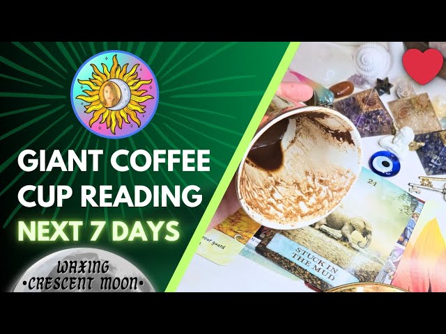 "A Very Specific Message For Someone!" Giant Coffee Cup & Tarot Reading | NEXT 7 DAYS