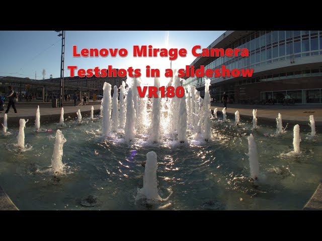 Lenovo Mirage Camera: 3D Slides from first shot´s VR180