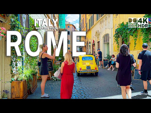 Rome | Italy Walking Tour in 4K 60fps ☀️🇮🇹 Ultimate Travel Guide for 2025!