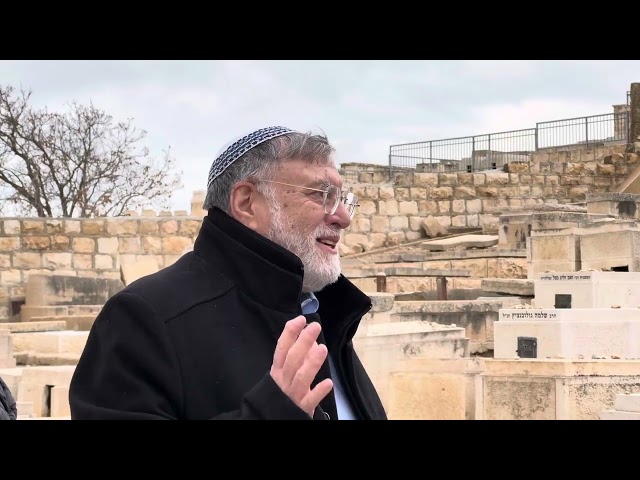 Yahrtzeit for Rabbi Aryeh Kaplan Tz”l on Har HaZeitim