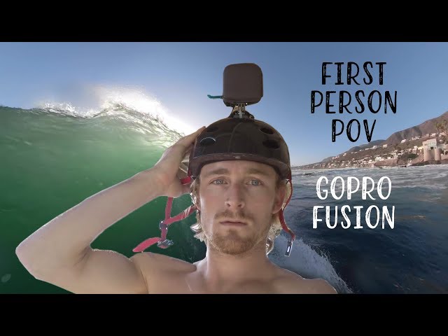 (360-VR) SURFING 1st Person POV